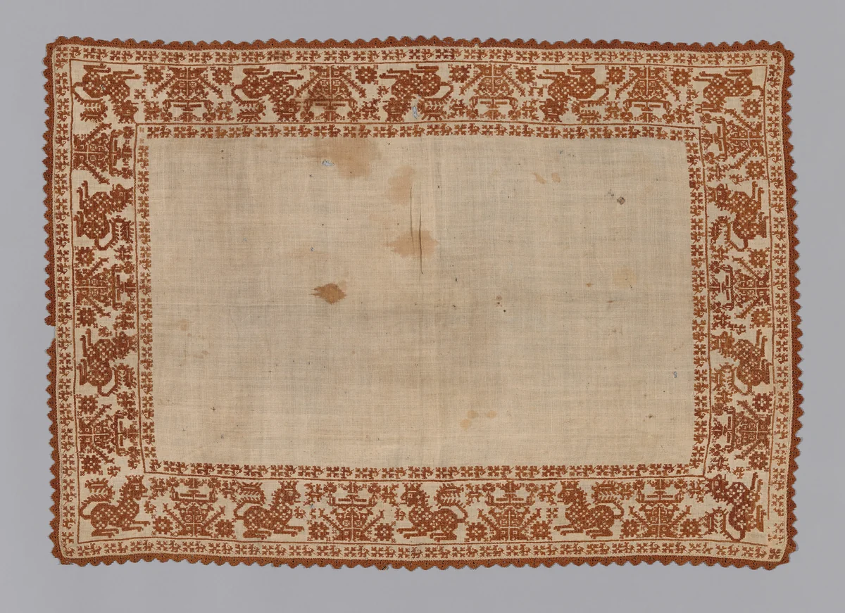 Cover by Italy, textile, 1601-1650