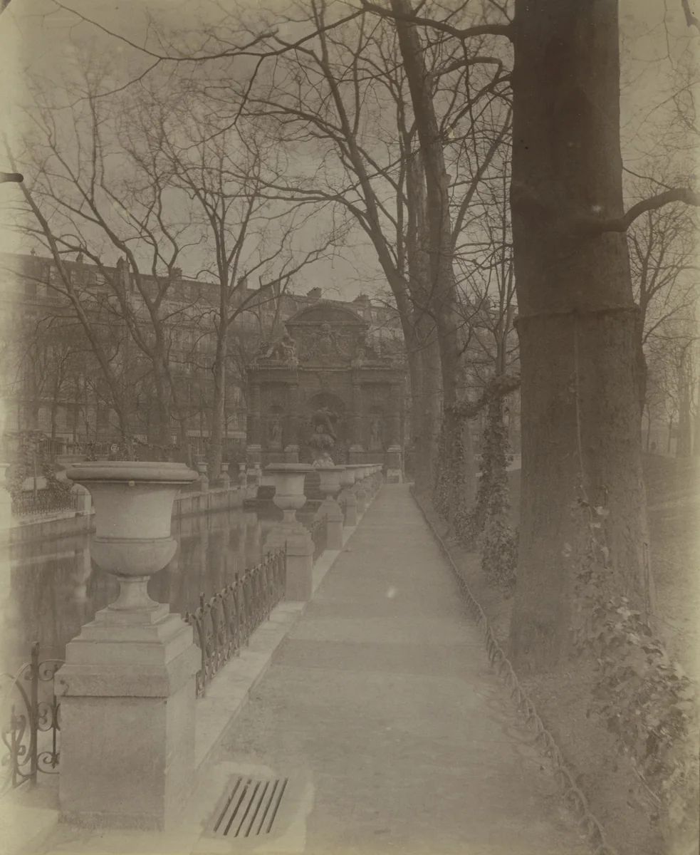 Luxembourg by Eugène Atget, photograph, 1899
