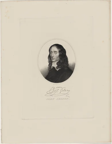 John Selden by W. J. Alais, print