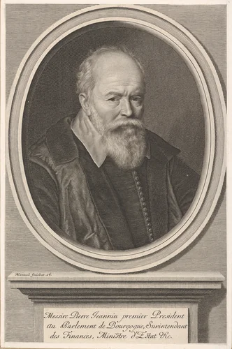 Pierre Jeannin by Robert Nanteuil, print, 1651-1661