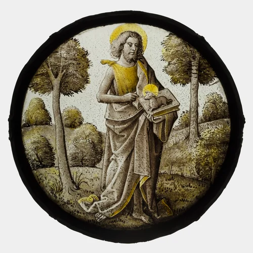Roundel with Saint John the Baptist by Pseudo-Ortkens, other, 1520-1932