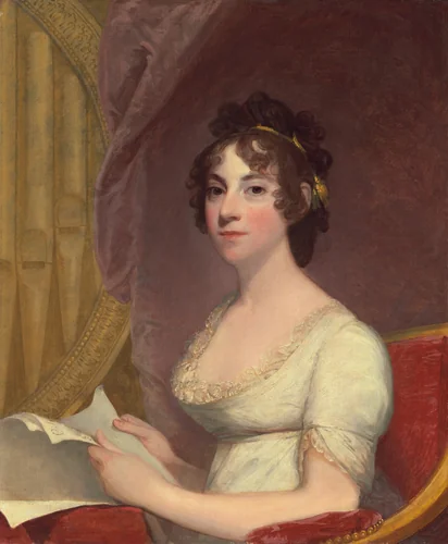 Anna Maria Brodeau Thornton (Mrs. William Thornton) by Gilbert Stuart, painting, 1804