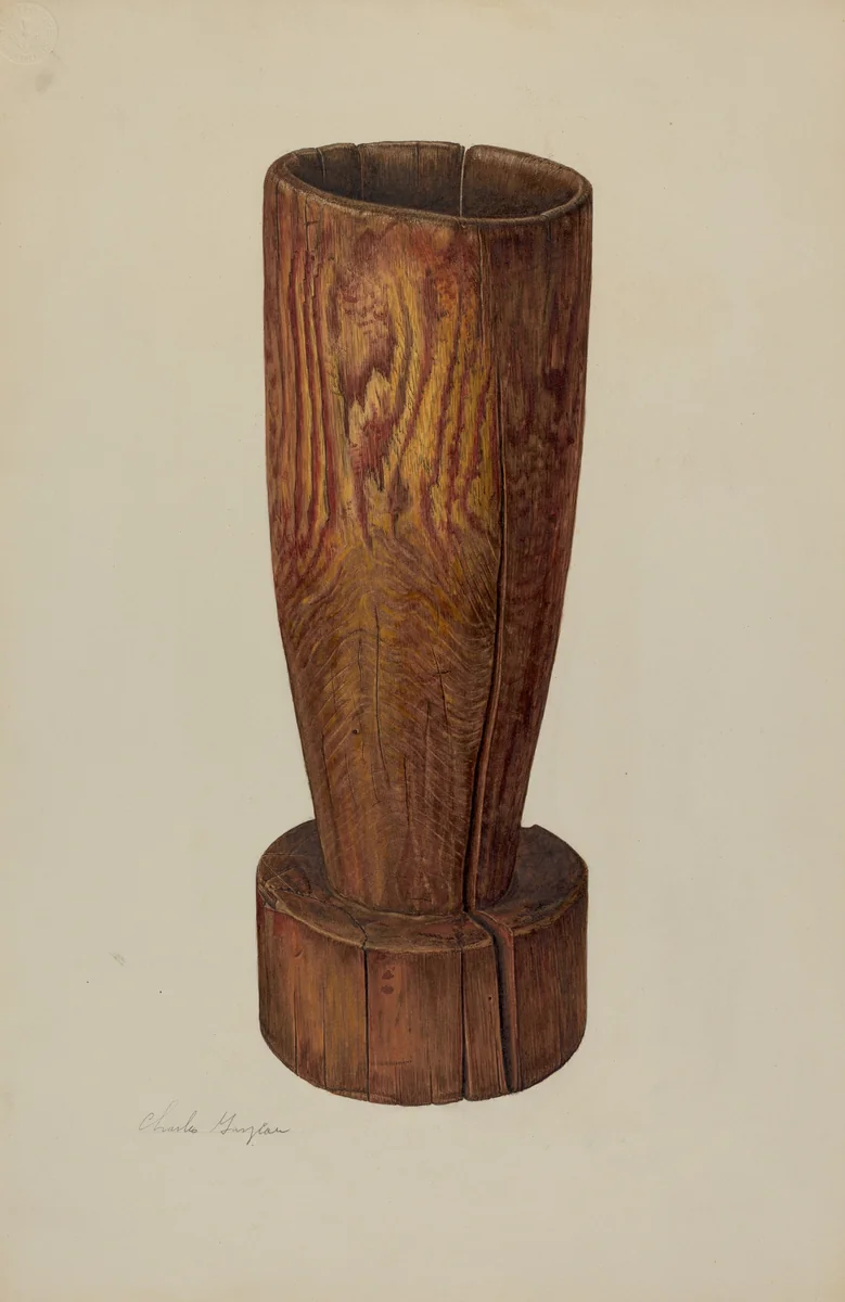 Mortar by Charles Garjian, index of american design, 1940