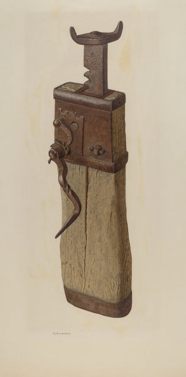 Conestoga Wagon Jacks by Nicholas Amantea, index of american design, 1941