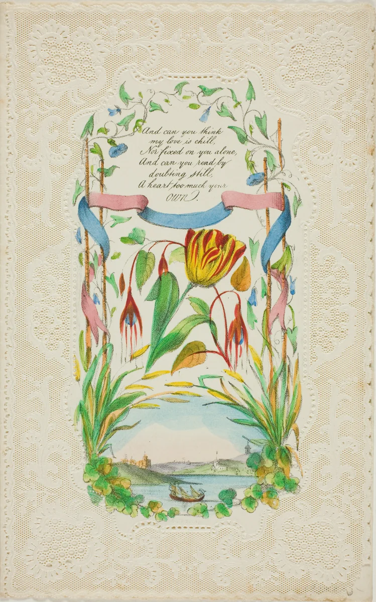 And Can You Think (valentine) by George Kershaw, other, 1845-1855