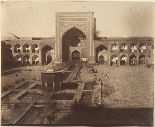 [Principal Gate of MESHED] by Luigi Pesce, photograph, 1840-1869