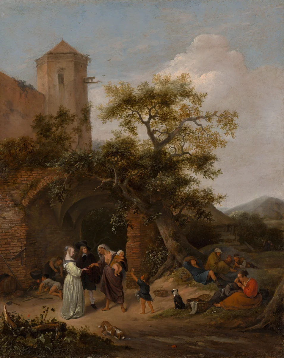 The Fortune Teller by Jan Steen, painting, 1650