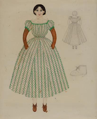 Doll by Marie Famularo, index of american design, 1936