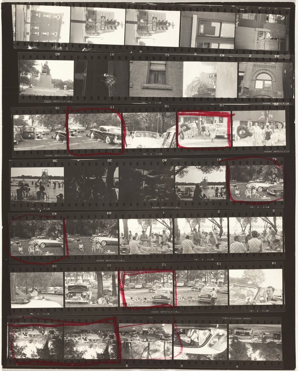 Guggenheim 51/Americans 80--Ann Arbor, Michigan by Robert Frank, photograph, 1955