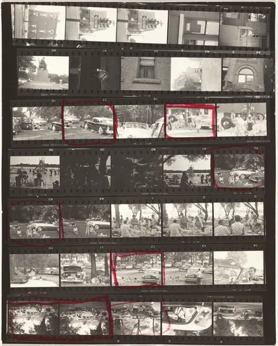 Guggenheim 51/Americans 80--Ann Arbor, Michigan by Robert Frank, photograph, 1955