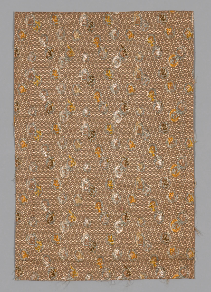 Fragment by Japan, textile, 1801-1900
