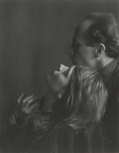 Edward Weston and Margrethe Mather by Imogen Cunningham, photograph, 1923