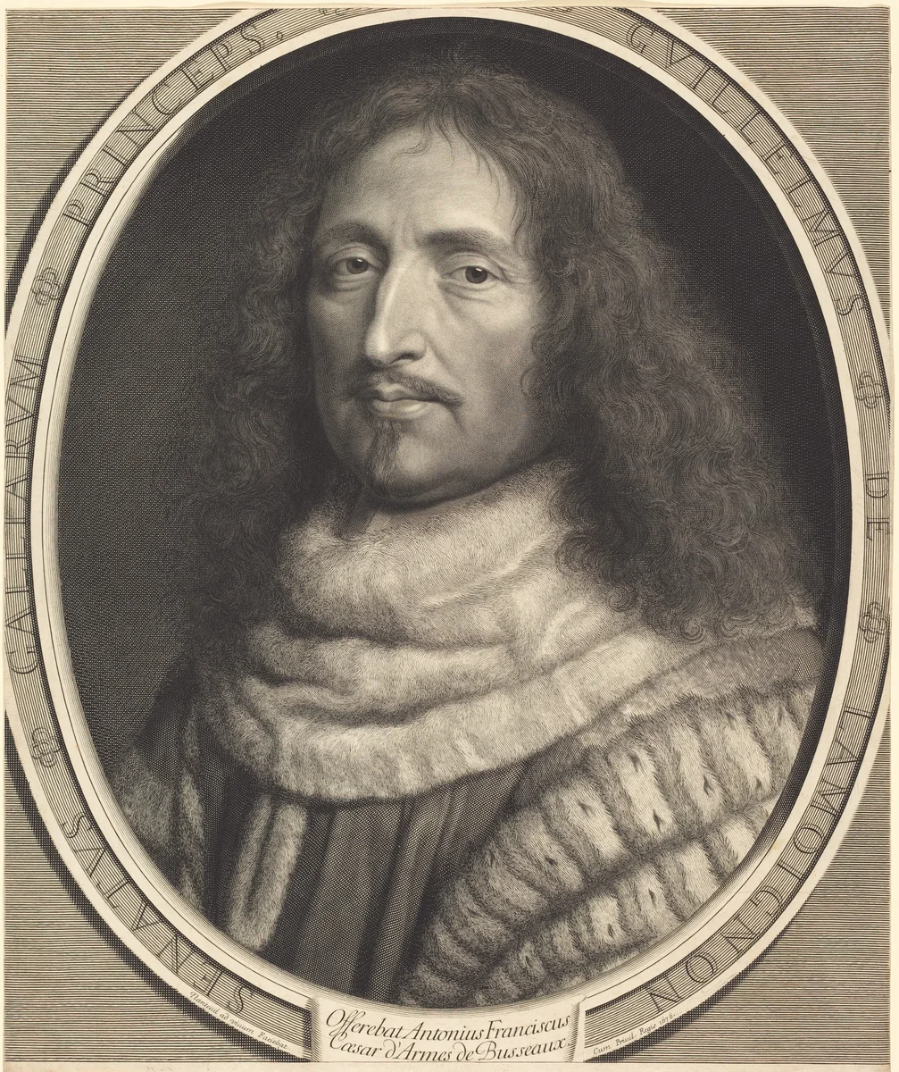 Guillaume de Lamoignon by Robert Nanteuil, print, 1676