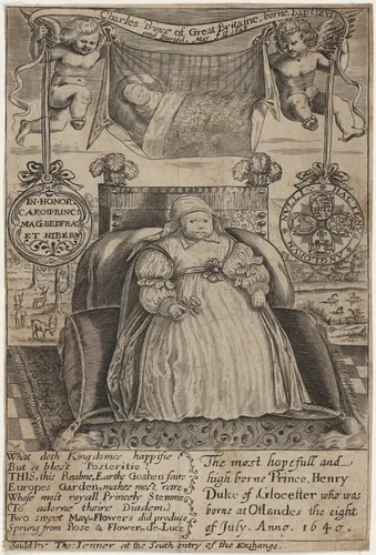 Henry, Duke of Gloucester by William Marshall, print, 1569-1677