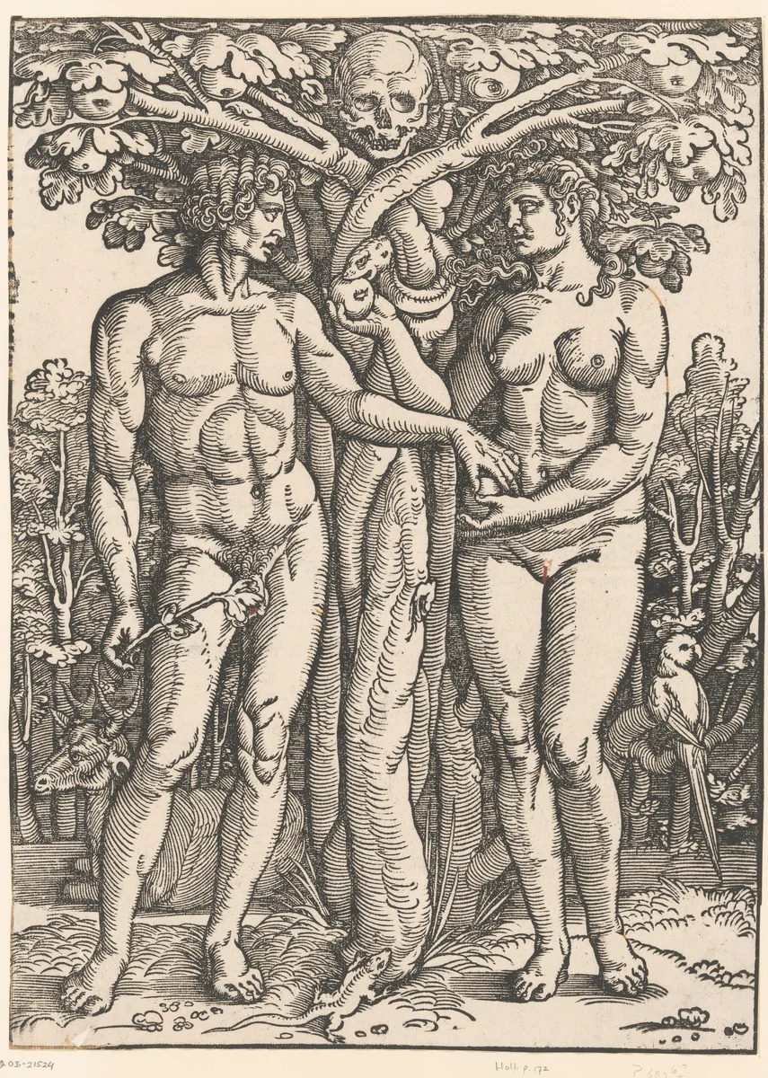 Zondeval by anonymous, print, 1550
