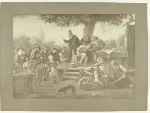 De kwakzalver by Christiaan Maria Dewald, photograph, 1913