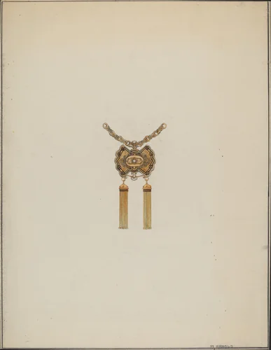Brooch by Madeline Arnold, index of american design, 1937
