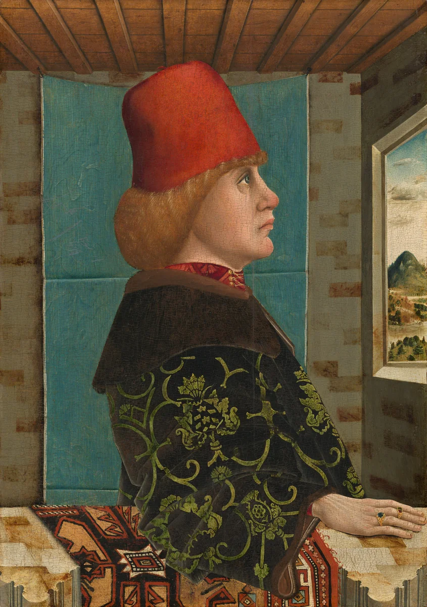 Portrait of a Man by Tyrolean 15th Century, painting, 1490-1500