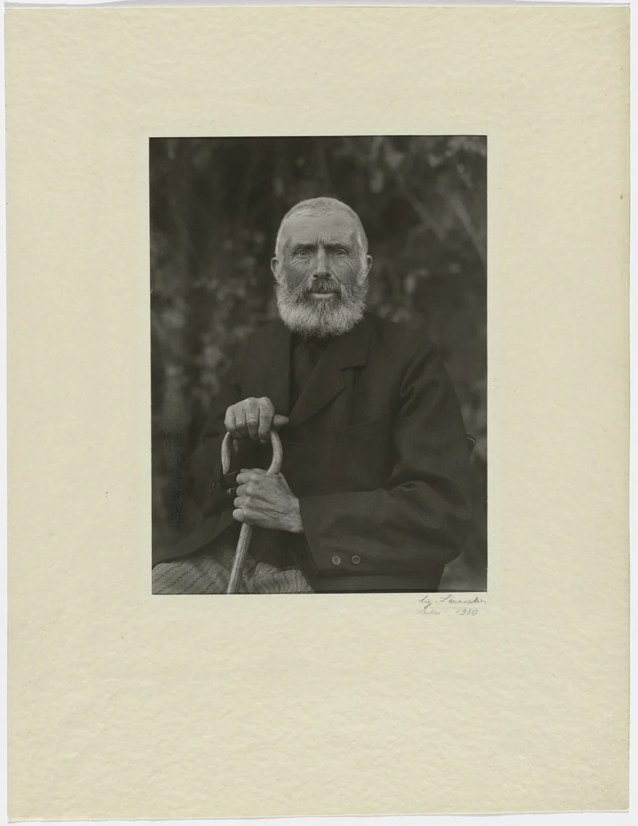 The Man of the Soil by August Sander, photograph, 1910