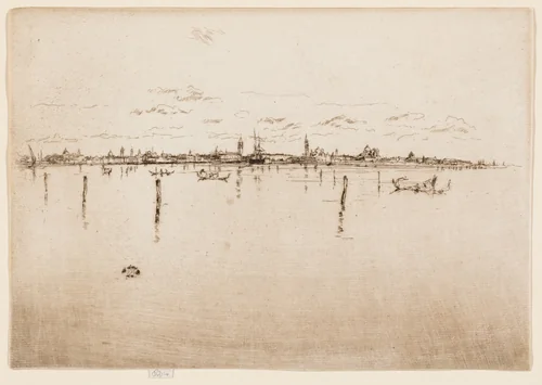 The Little Venice by James McNeill Whistler, print, 1880