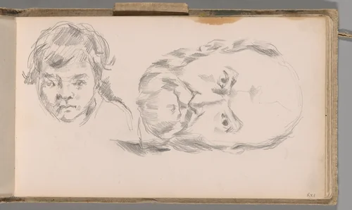 Sketchbook No. 2 (L'Estaque) by Paul Cézanne, book, 1875-1886