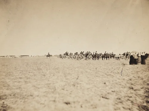 Untitled from the portfolio Souvenirs du Camp de Chalons by Gustave Le Gray, photograph, 1857