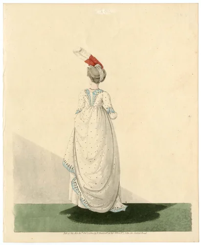 Fashion plate by Nicolaus Heideloff, artwork, 1800