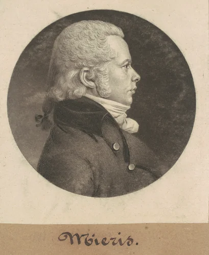 Mieris by Charles B. J. Févret de Saint-Mémin, print, 1800