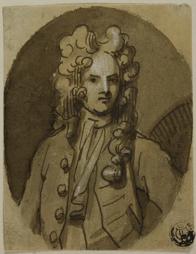 First Lord Russell by Peter Lely, drawing, 1638-1690