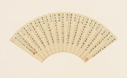 Calligraphy by Yuan Xilian, other, 1900-1933