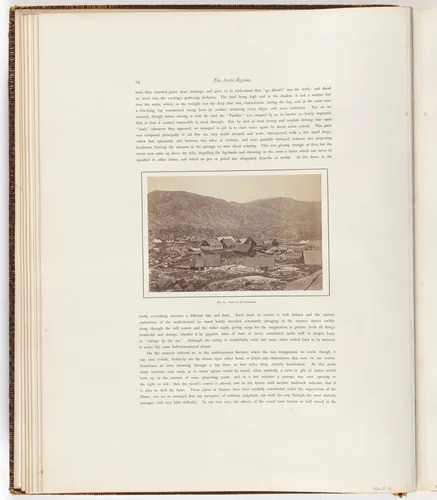 "View of Julianeshaab" by George P. Critcherson, John L. Dunmore, William Bradford, photograph, 1869