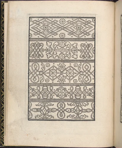 Page from Ein new kunstlich Modelbuch...(Page 2v) by Peter Quentel, book, 1544