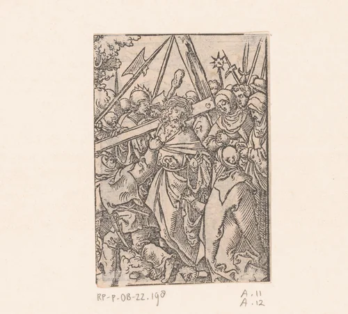 Kruisdraging by Unknown, print, 1558