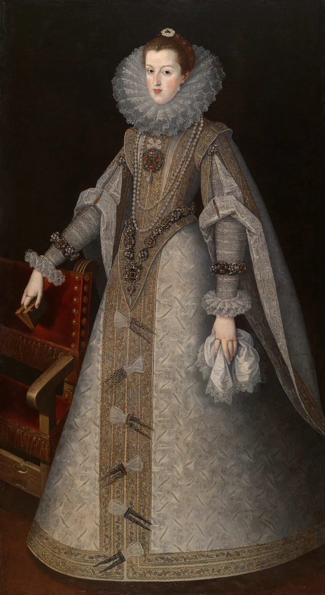 Queen Margaret of Spain by Andrés López Polanco, painting, 1605-1615