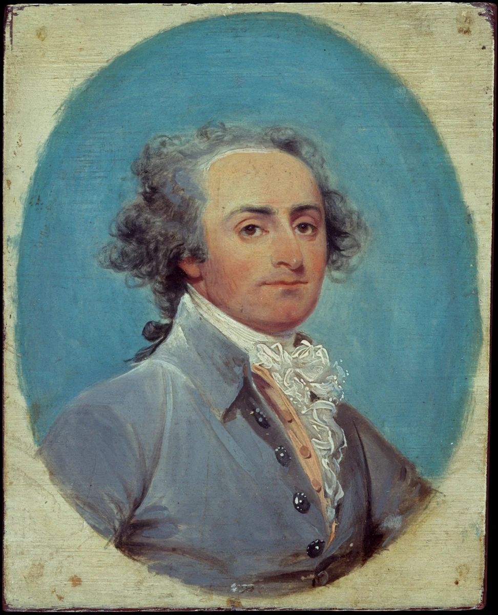 Giuseppe Ceracchi by John Trumbull, artwork, 1789-1795
