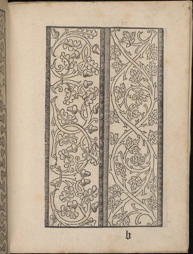 Ein new Modelbuch..., page 3 (recto) by Johann Schönsperger, book, 1524