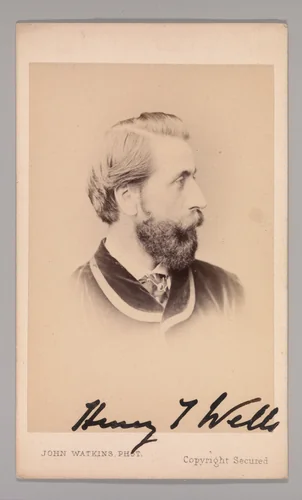 [Henry Tanworth Wells] by John and Charles Watkins, photograph, 1860-1869