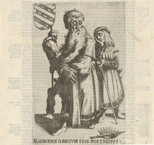 Radbod II by Simon Frisius, print, 1622