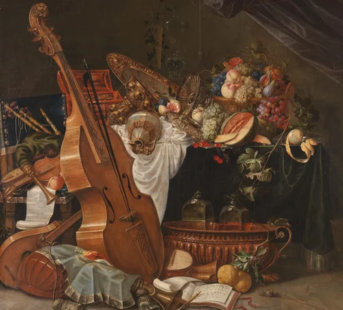 Still Life by Johann Friedrich Grueber, painting, 1662-1681