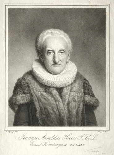 Johann Arnold Heise by Friedrich Carl Gröger, print, 1819