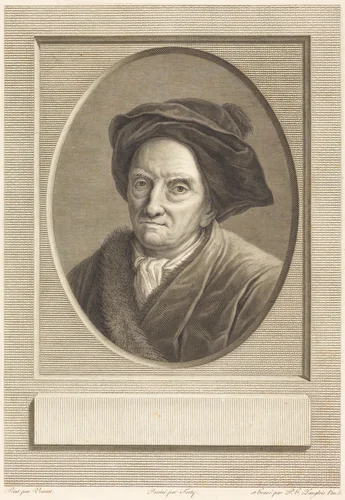 Fontenelle by Pierre Gabriel Langlois; Guillaume Voiriot; Jean-Jacques Forty, print, 1796-1797