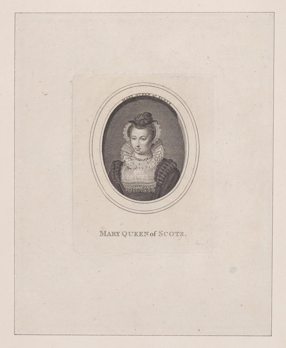 Mary, Queen of Scots by Mary, Queen of Scots, print, 1725-1799