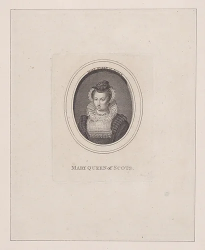 Mary, Queen of Scots by Mary, Queen of Scots, print, 1725-1799