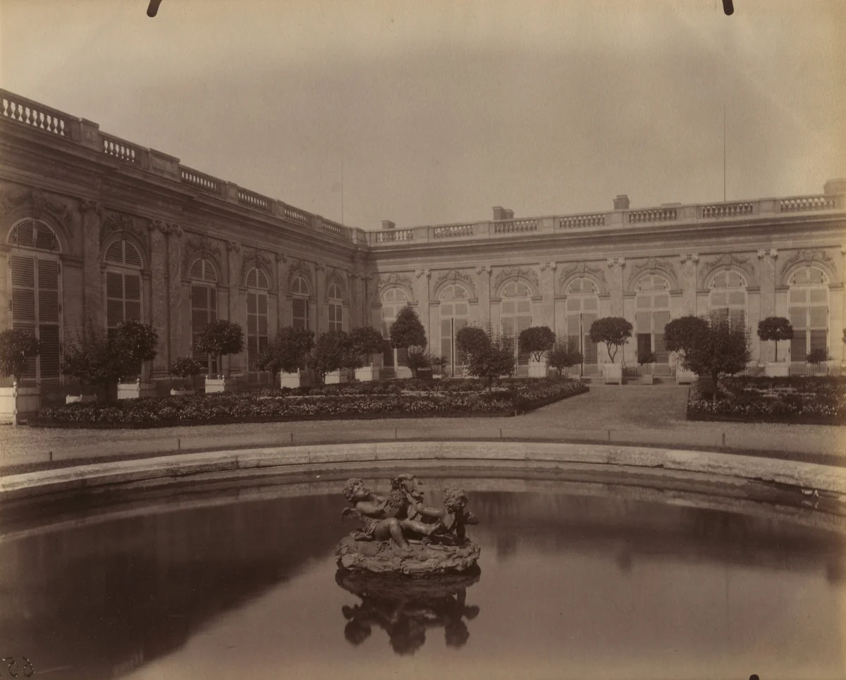 Grand Trianon by Eugène Atget, photograph, 1905