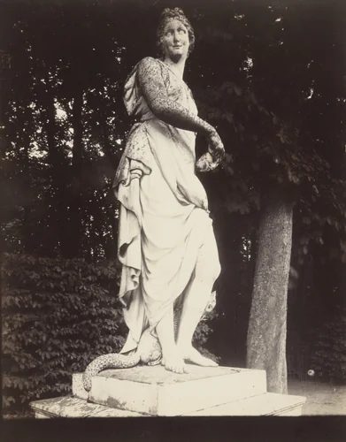 Versailles--Deceit by Louis Le Conte by Eugène Atget, photograph, 1923