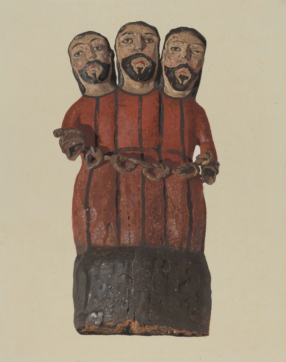 Santo by Ranka S. Woods, index of american design, 1937