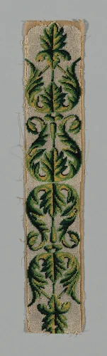 Fragment by Italian, textile, 1701-1800