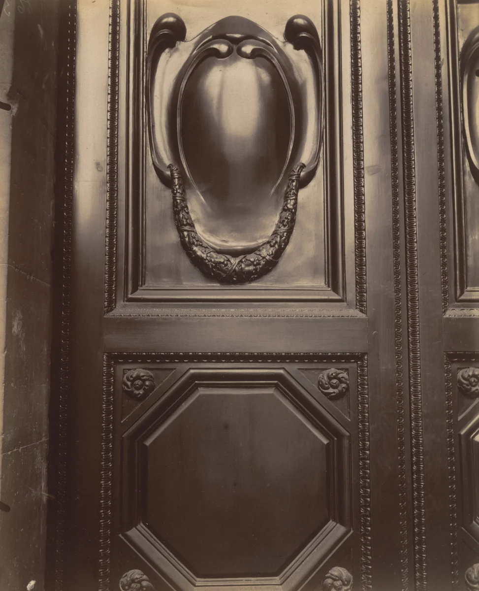 La Sorbonne by Eugène Atget, photograph, 1911