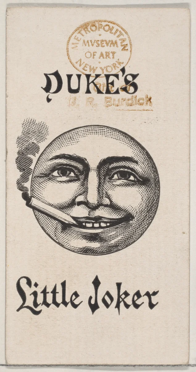 Duke's Little Joker, from the Playing Cards series (N84) for Duke brand cigarettes by W. Duke, Sons & Co., print, 1888