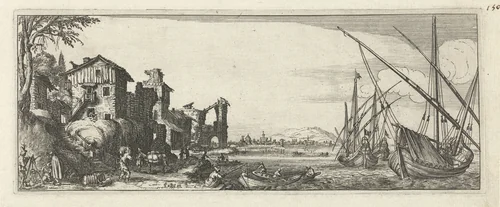 Haven by anonymous, print, 1618-1670